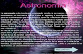 Que es la Astronomia ?