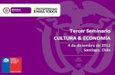 Seminario Cultura y Economía 2012. Presentación de Angel Moreno.