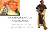 21 primeros santos americanos