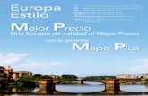 Circuitos Mejor Precio por Europa 2012. Mapaplus