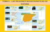 Regiones  biogeograficas  d e españa
