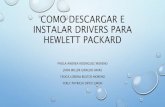 Como descargar e instalar drivers hewlett packard (Hp)