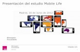 Presentación del estudio Mobile Life