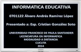 Tv educativa, Alvaro Ramirez