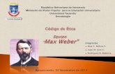 Equipo Max Weber Deontologia