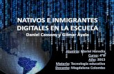 Nativos e inmigrantes digitales en la escuela