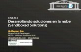 SharePoint en Línea : Desarrollando soluciones en la nube (Sandboxed Solutions)