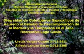 Diversidad de Coleopteros Saproxílicos de Acuerdo al Estadio de Descomposición de la Madera y la Temporada en el Área Recreativa Lago gatún