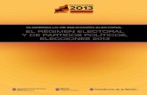 Elecciones 2013: Cuadernillo de Educación Electoral
