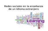 Redes sociales en la enseñanza de un idioma extranjero