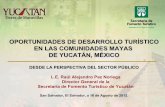 OPORTUNIDADES DE DESARROLLO TURÍSTICO EN LAS COMUNIDADES MAYAS  DE YUCATÁN, MÉXICO