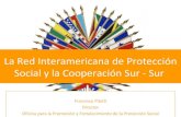La Red Interamericana de Protección Social y la Cooperación Sur-Sur