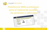 Plataforma web para el control de accesos - Superaccess
