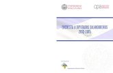 Proyecto de Élites Parlamentarias de América Latina: Encuesta a diputados salvadoreños 2012 2015