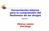Herramientas Basicas sobre para la comprensión del fenomeno de las Drogas Monica Lobato Psicologa Chile