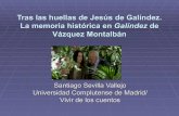 Tras las huellas de Jesus de Galindez de Vázquez Montalbán