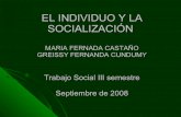 El Individuo Y La SocializacióN - Ma Fernanda Greisy