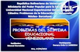 Diapositivas de problemas de la educacion v osmy