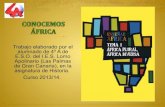África en sus sellos de correos. Una experiencia educativa dentro del Proyecto Enseñar África, desarrollada en el IES Lomo Apolinario de Las Palmas de Gran Canaria.