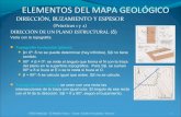 Elementos del mapa geológico