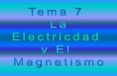 Tema 7 la electricidad y el magnetismo