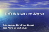 El DíA De La Paz Y No Violencia