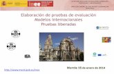 Jornadas de Evaluación de Murcia: Elaboración de pruebas