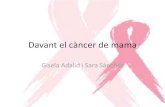 Davant el càncer de mama