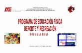 Programa de educación Física de Primaria