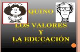 Educacion y valores quino
