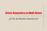 Crisis Financiera En Wall Street