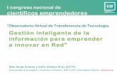 Presentación I Congreso Científicos Emprendedores, Valencia 2012