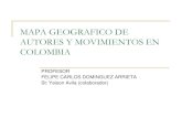 MOVIMIENTOS LITERARIOS Y AUTORES EN COLOMBIA