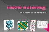 Estructura  de los materiales