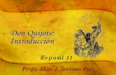 Introducción a la lectura de Don Quijote de la Mancha