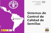 Sistemas de Control de Calidad de Semillas, Por Gonzalo Tejada, FAO-RLC