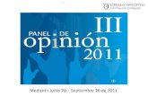 Presentación panel de opinión 2011 (1)