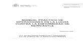 Manual práctico de operaciones en la lucha contra la enfermedad de newcastle
