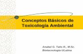 Clase 4 tema 1 conceptos básicos tox ambiental