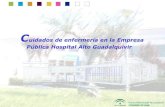 Cuidados de enfermería en la Empresa Pública Hospital ALto Guadalquivir