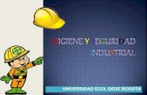 Presentación sobre Higierne y Seguridad Industrial