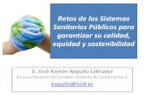 Retos de sostenibilidad SSanitarios y SNS español