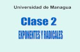 Clase 2,  exponentes y_radicales
