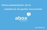 Presentacion - demo de  abox document