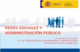 Redese Sociales y Administración Pública. Joseba García Celada