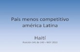 Haiti   competitividad
