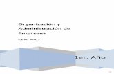 Carpeta teoria organizacion de empresas