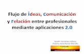 Flujo de ideas, comunicación y relación entre profesionales mediante aplicaciones 2.0