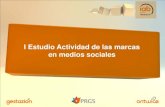 IAB - I Estudio de Actividad de las Marcas en Medios Sociales