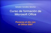 Curso De FormacióN De Microsoft Office 2007